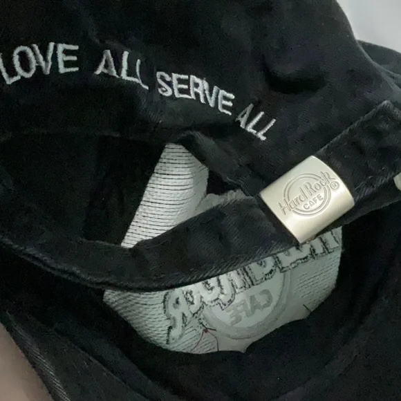 Hard Rock Cafe Shanghai Save the Planet Love all Serve all baseball cap hat - Picture 3 of 4